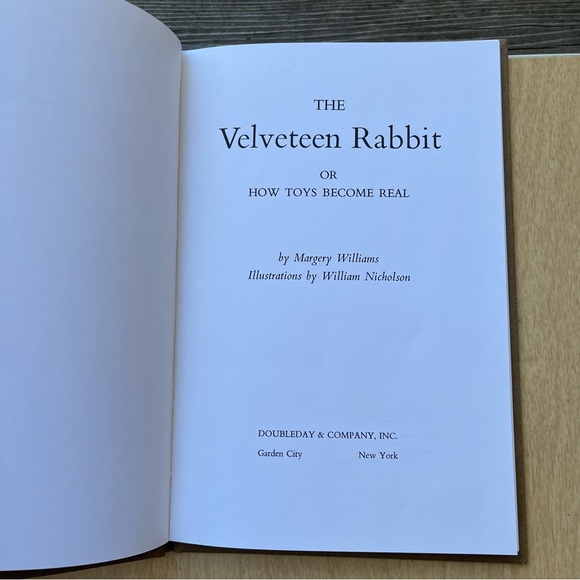 The Velveteen Rabbit Vintage Slipcover Hardcover Book By Margery Williams - Picture 6 of 15